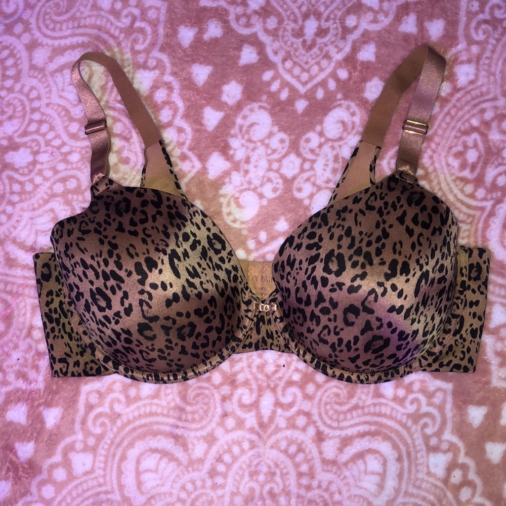 Vanity fair leopard print bra 40D